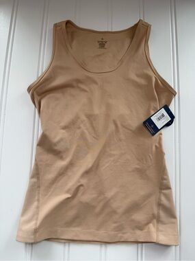 TOMMIE COPPER Tank Womens XL Lower Back Support Tank Ladies Top NEW 3122